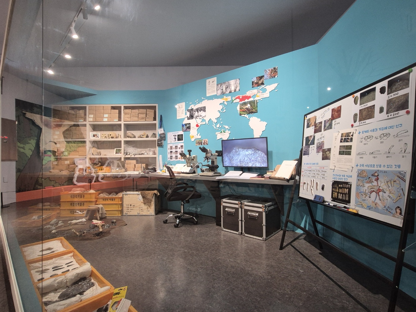 특별기획전- 석기이력서_가죽을 다루는 도구들1