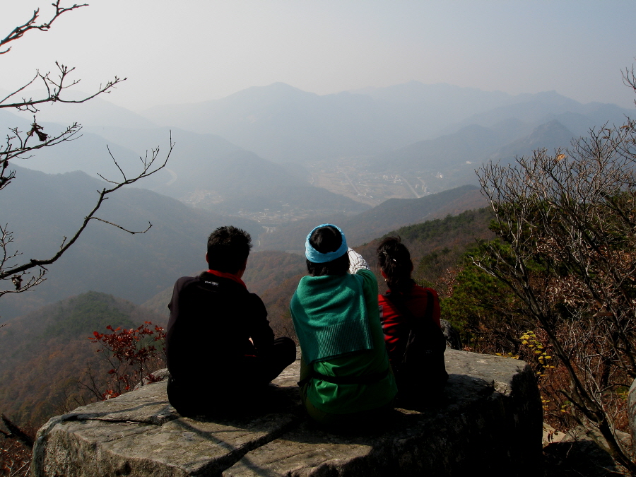 계룡산 동쪽지맥 두리봉,우산봉