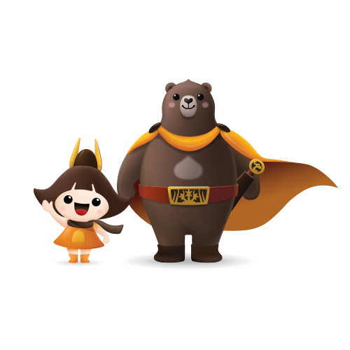 Gongju’s Mascots: Goma Bear / Gongju