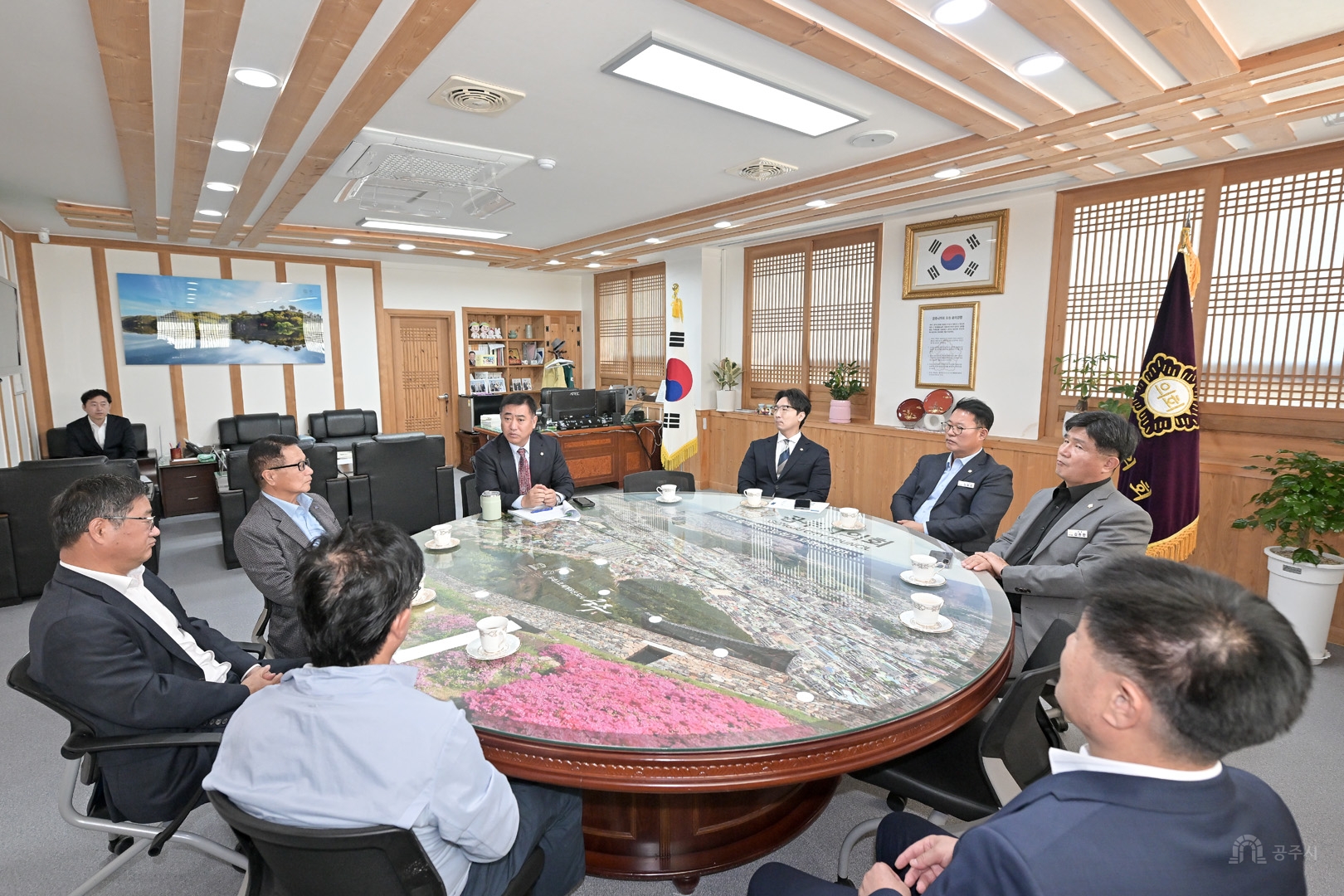 2026년 10월 27일 공주대-충남대 통합 반대 범시민연대와의 간담회