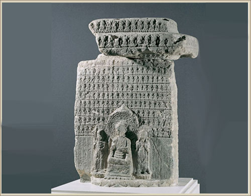 계유명삼존천불비상(癸酉銘三尊千佛砒像)