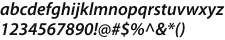 abcdefghijklmnopqrstuvwxyz abcdefghijklmnopqrstuvwxyz : semiBold italic