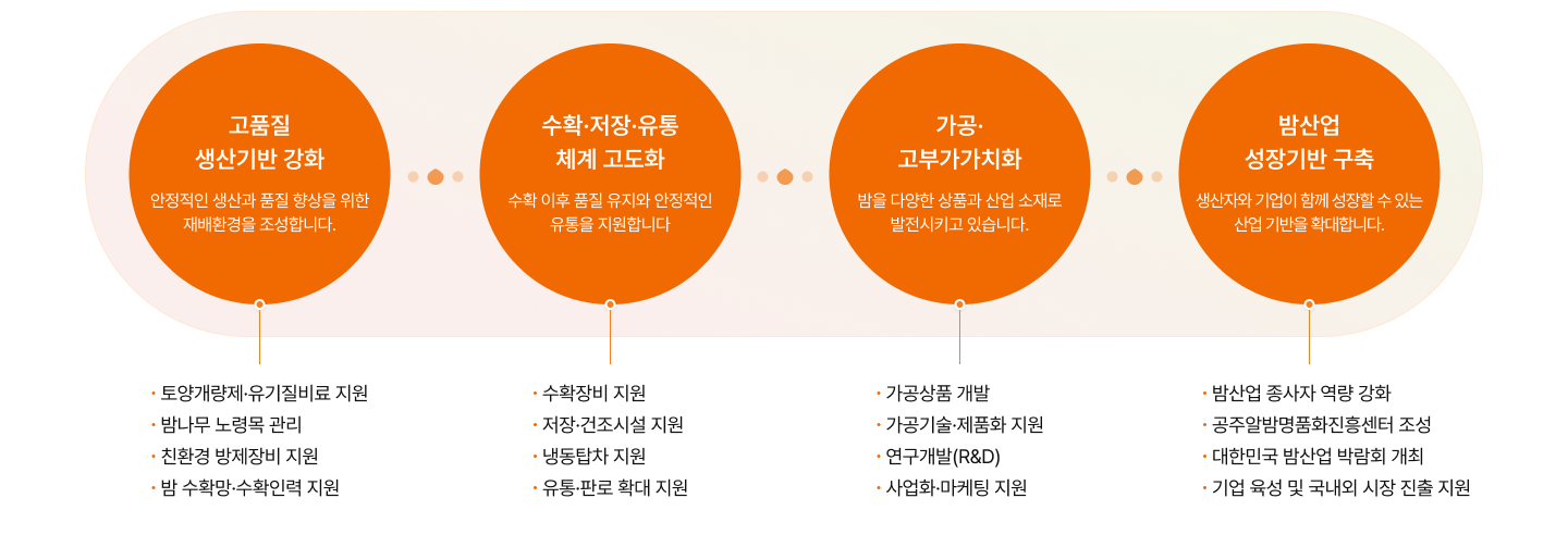 공주알밤 육성 정책에 대한 이미지 입니다. 자세한 내용은 하단 참고 부탁드립니다.
