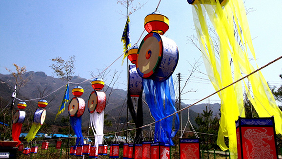 [春］鶏龍山山神祭