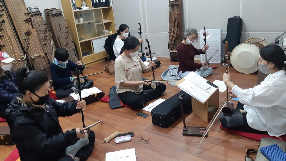 2021 평생학습 특성화 "해금" 이미지